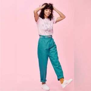 Lucy & Yak Teal Pants